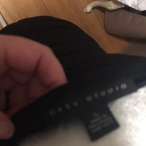 City Studio Dresses - City Studio Black strapless dress large City Studio Dresses - City Studio Black strapless dress large